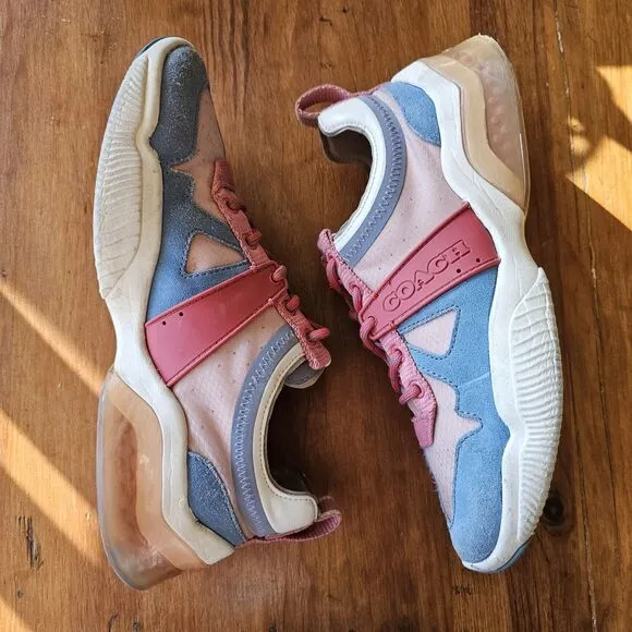 COACH G5046 CITYSOLE RUNNER SNEAKERS Orchid/ Bluebell SIZE 7B