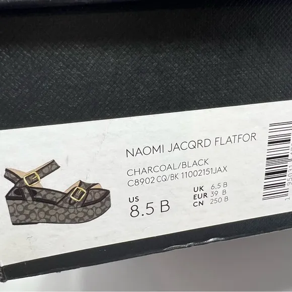 Coach Naomi Flatform Sandals