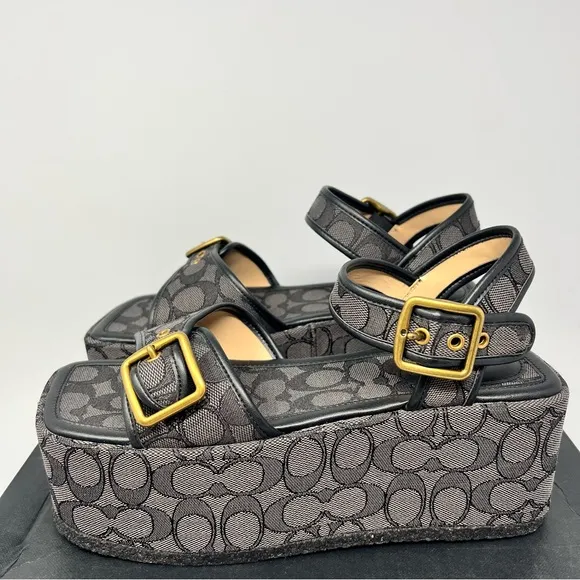 Coach Naomi Flatform Sandals