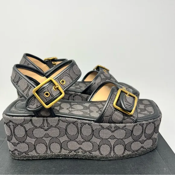 Coach Naomi Flatform Sandals