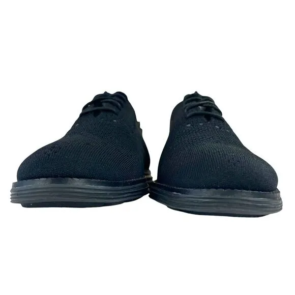 Cole Haan 2.ZERØGRAND Casual Wingtip Oxford Black Mens Shoes Size 9.5M