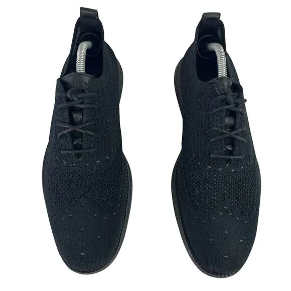 Cole Haan 2.ZERØGRAND Casual Wingtip Oxford Black Mens Shoes Size 9.5M