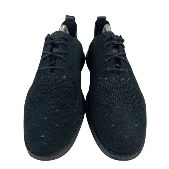 Cole Haan 2.ZERØGRAND Casual Wingtip Oxford Black Mens Shoes Size 9.5M
