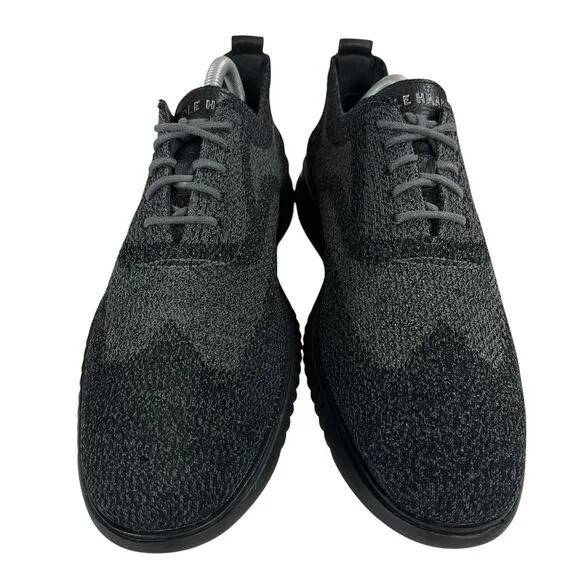Cole Haan 2.ZERØGRAND Casual Wingtip Oxford Black/Grey Mens Shoes Size 9.5M