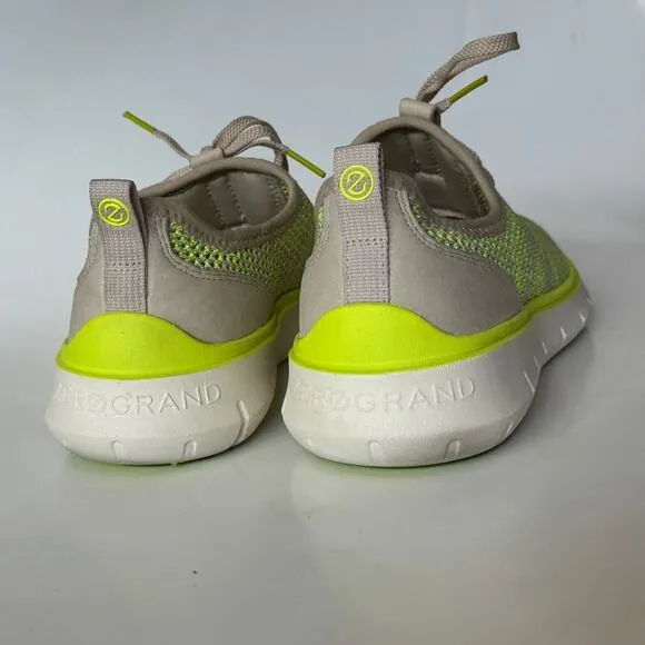 Cole Haan Generation Zerogrand Sneaker Cement Safety Yellow Stitchlite Shoes