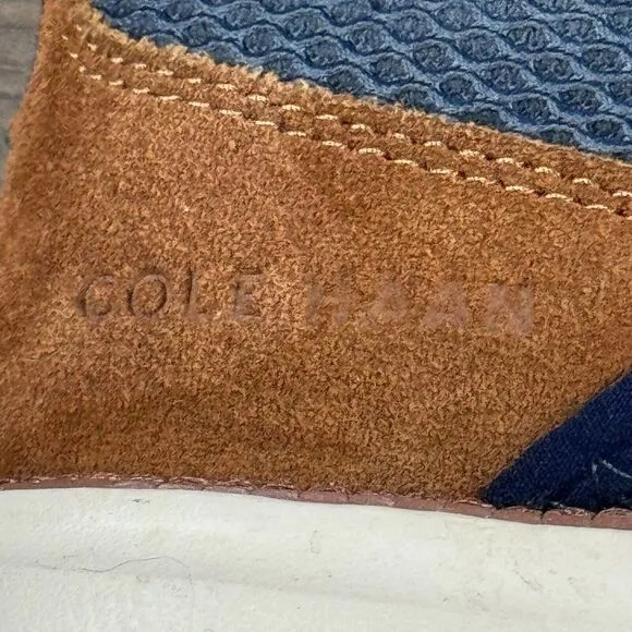 Cole Haan‎ Grand Atlantic Sneakers Shoes Mens 9 M Blue ZeroGrand Golf C35467