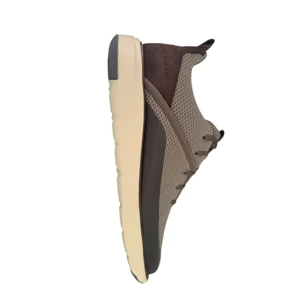 Cole Haan Mens Gray Mesh Brown Suede Zero Grand Atlantic Sneakers Sz 9 NEW