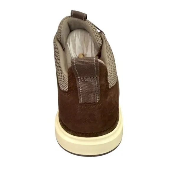 Cole Haan Mens Gray Mesh Brown Suede Zero Grand Atlantic Sneakers Sz 9 NEW