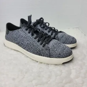 Cole Haan Grand Pro Tennis Shoes Mens Size 8 Black Stichlite Casual C29119
