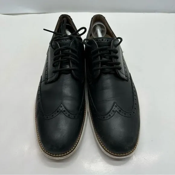 Cole Haan Mens 11 Original Grand Shortwing Wingtip Oxford Dress Shoes Casual