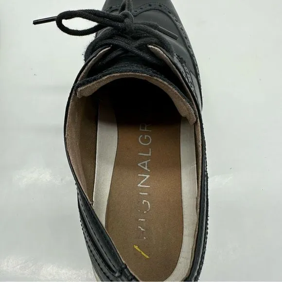 Cole Haan Mens 11 Original Grand Shortwing Wingtip Oxford Dress Shoes Casual