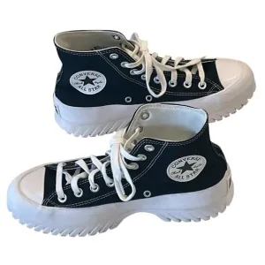 Converse CTAS Lugged 2.0 Hi Top Black White Platform Sneakers Shoes Boots