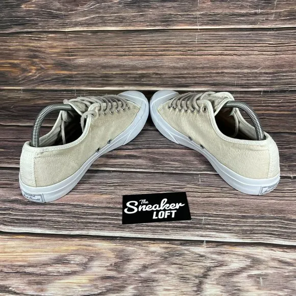 Converse Jack Purcell Canvas Beige White‎ Men's Casual Shoes