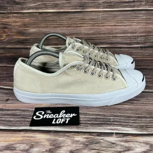 Converse Jack Purcell Canvas Beige White‎ Men's Casual Shoes