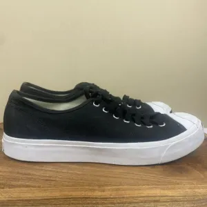 Converse Jack Purcell Ox Mens Black And White Size 10 Casual Low Top Shoes