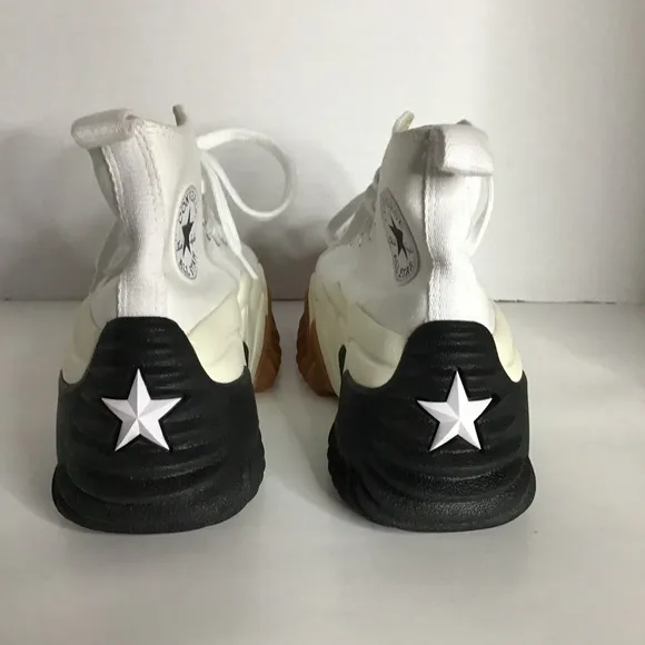 Converse Run Star Motion Hi Shoes Sneakers 171546c White/Black/Gum Men’s 7