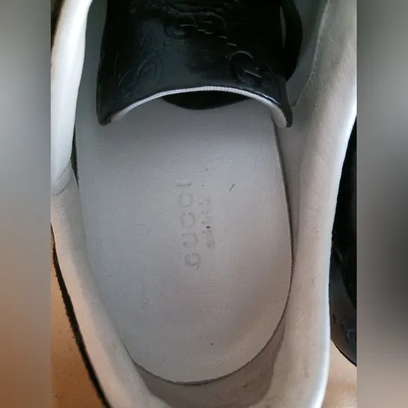 COPY - Gucci Icon GUCCISSIMA  Black Sneakers size 37  box