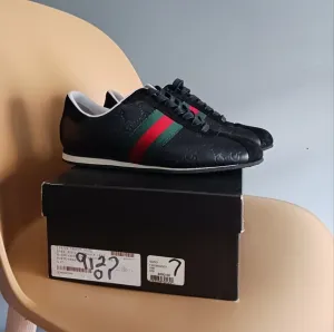 COPY - Gucci Icon GUCCISSIMA  Black Sneakers size 37  box