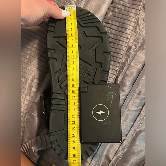 COPY - Like new D Wave Sandals (worn twice)