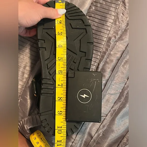 COPY - Like new D Wave Sandals (worn twice)