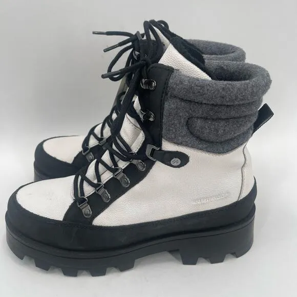 COUGAR Suma Boots Size 9 NEW Leather Waterproof PrimaLoft Snow Leather Lace Up
