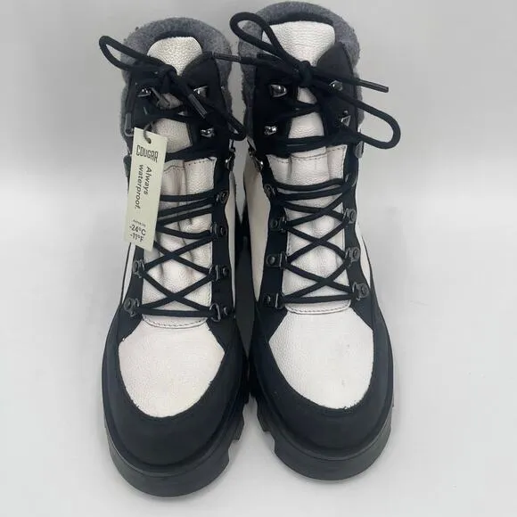 COUGAR Suma Boots Size 9 NEW Leather Waterproof PrimaLoft Snow Leather Lace Up