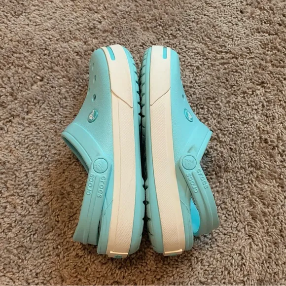 Crocs Crocband Clogs Sandals Baby Blue Size 6
