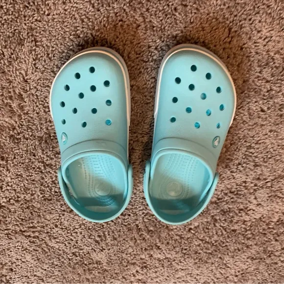 Crocs Crocband Clogs Sandals Baby Blue Size 6