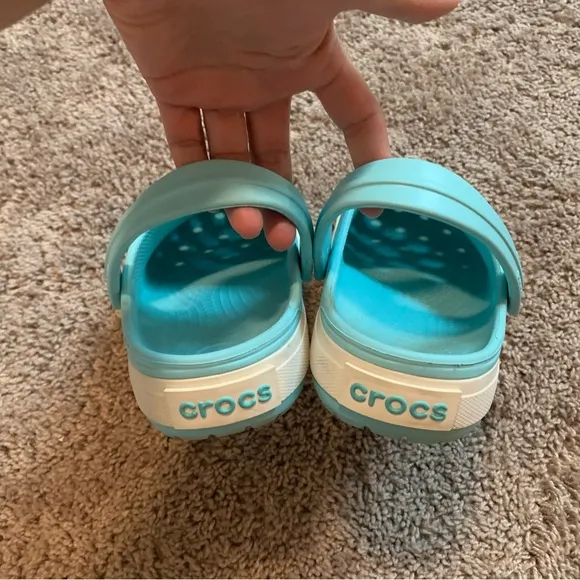 Crocs Crocband Clogs Sandals Baby Blue Size 6