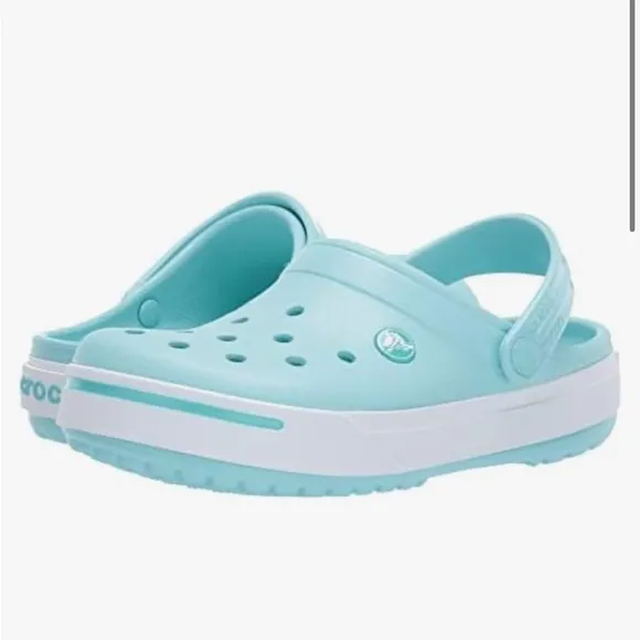 Crocs Crocband Clogs Sandals Baby Blue Size 6