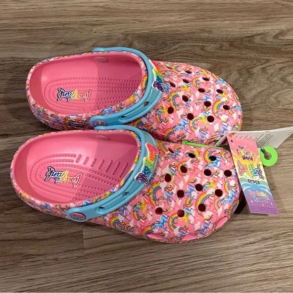 Crocs X Lisa Frank Classic Clog Shoes