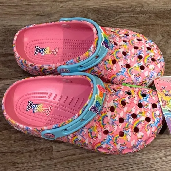 Crocs X Lisa Frank Classic Clog Shoes