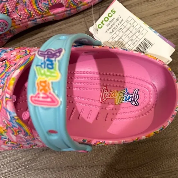 Crocs X Lisa Frank Classic Clog Shoes