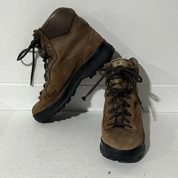 Danner 36200 Gore-Tex Hiking Trail Boots Brown Leather Women 9.5 M Made USA VTG