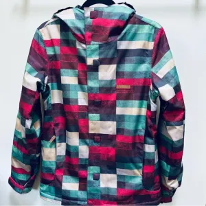 DC Shoes Ski Snowboarding 10k Jacket Adult Size Small - Hood, Multiple Pockets