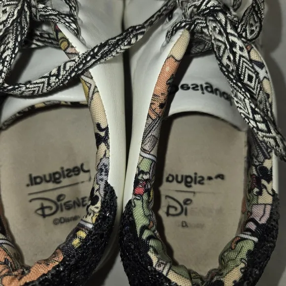DESIGUAL Women’s 8 Shoes Sneakers Low Disney Cosmic Mickey Mouse