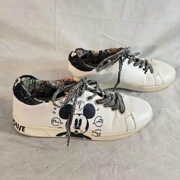 DESIGUAL Women’s 8 Shoes Sneakers Low Disney Cosmic Mickey Mouse