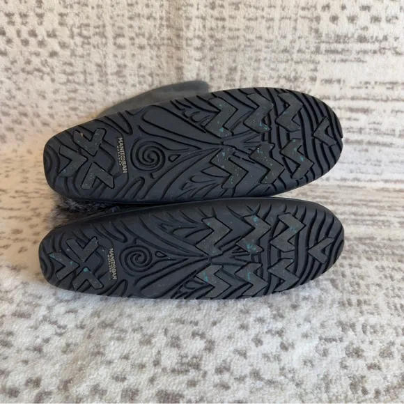 (Discontinued) Women's Waterproof Snowy Owl Mukluks Size 10, Color Charcoal Gray