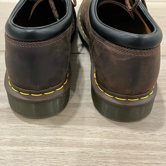 Dr. Martens 11849 Air Wair Brown Leather Casual Oxford Shoes US Men's 12