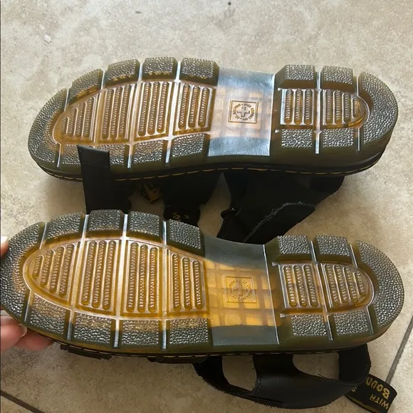 Dr. Marten’s kids black sandals