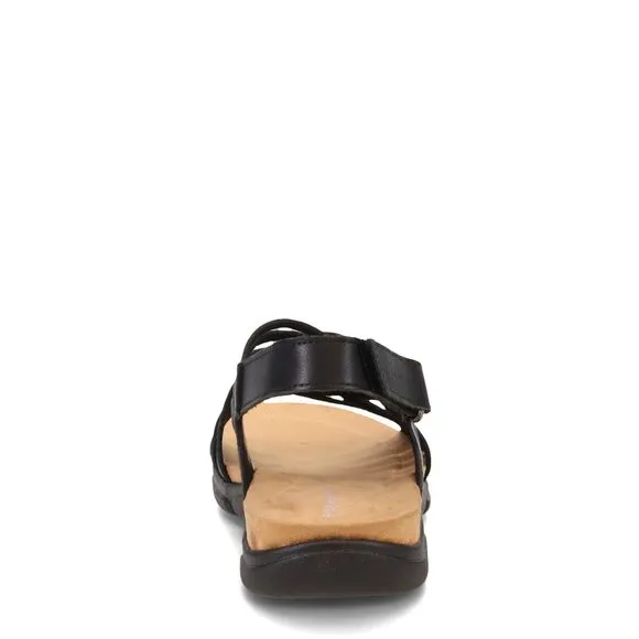 Easy Spirit Women's Mar Sandal, Black 001, 7