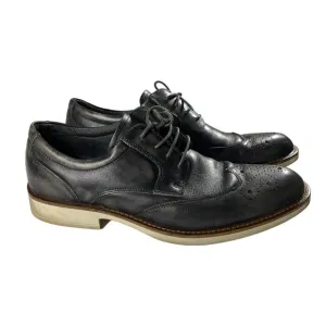 Ecco Biarritz Brogue Wingtip Dress Comfort Shoes Men's 43 (US 9-9.5)
