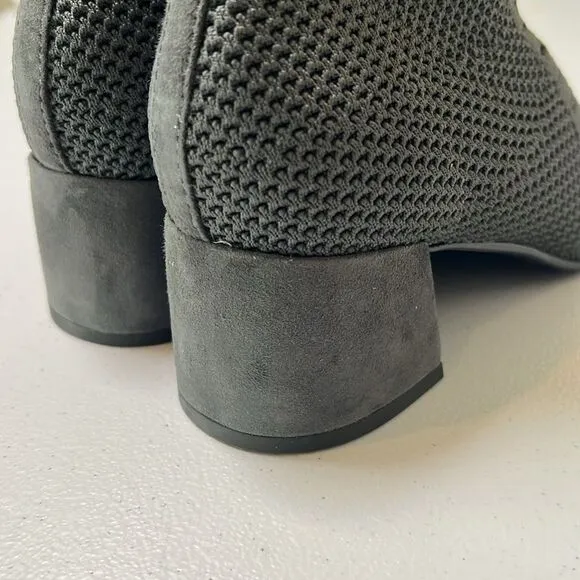 Eileen Fisher Honey Graphite Stretch boots shoes