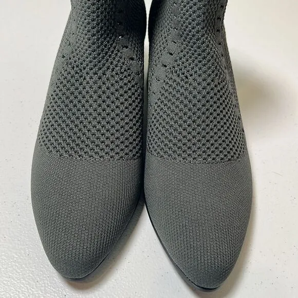 Eileen Fisher Honey Graphite Stretch boots shoes