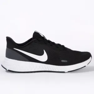 EUC Nike Men's Revolution 5 Running Shoes Sneakers, Black White, Sz 11