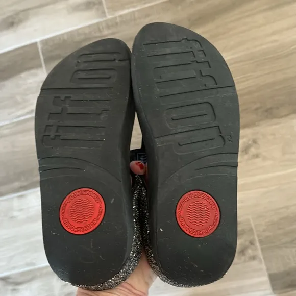 Fitflop 8 Fino Quartz Toe Post sandals