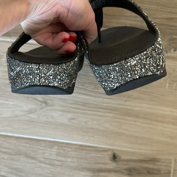Fitflop 8 Fino Quartz Toe Post sandals