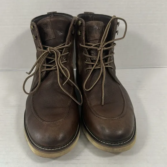 Flag‎ LTD Men's Vibrant Sole leather hiking boots waterproof Mens 11.5 Used