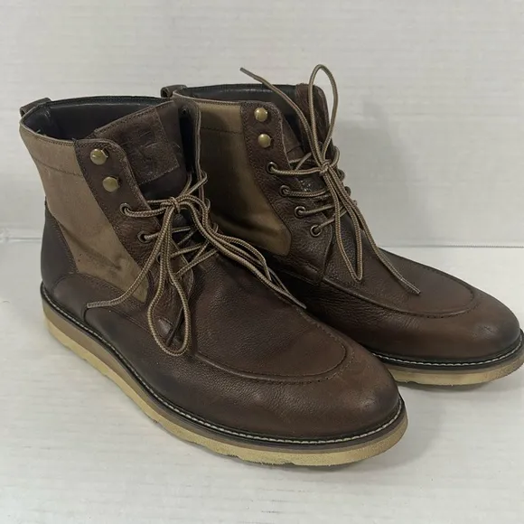 Flag‎ LTD Men's Vibrant Sole leather hiking boots waterproof Mens 11.5 Used