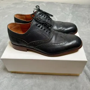 Florsheim by Duckie Brown Dress Shoes Mens Size 9.5 Blue Lace Oxford Workwear